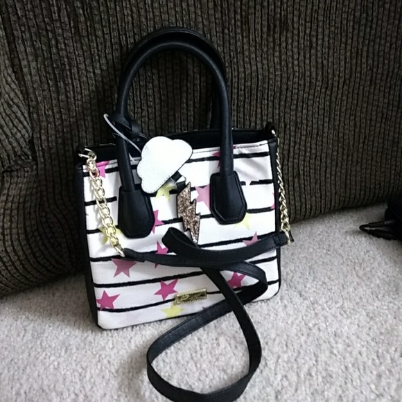 Betsey Johnson Handbags - *** Betsey Johnson Midnight satchel